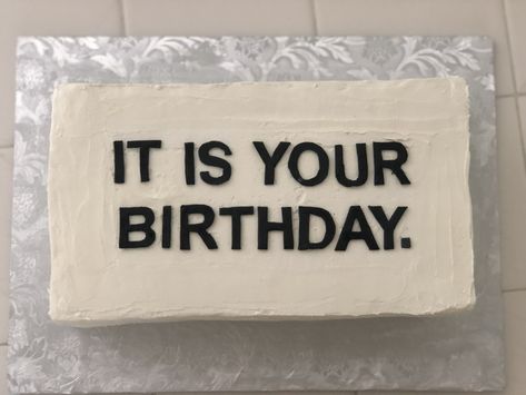 IT IS YOUR BIRTHDAY. A “The Office” themed cake I did for a birthday 😂 Office Themed Cake, The Office Themed Cake, Office Themed Party, Bbq Party Food, Office Birthday Party, It Is Your Birthday, The Office Show, Office Themes, Office Birthday