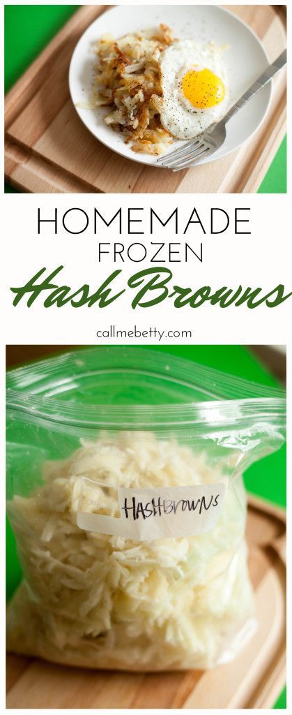 Homemade frozen hash browns are cheap, easy, and filling. Keep a bunch in the freezer for quick and easy breakfasts www.callmebetty.com/ Frozen Hash Browns, Homemade Hashbrowns, Frozen Hashbrowns, Easy Breakfasts, Frozen Potatoes, Quick Side Dishes, Hashbrown Recipes, Cooking Homemade, Hash Browns