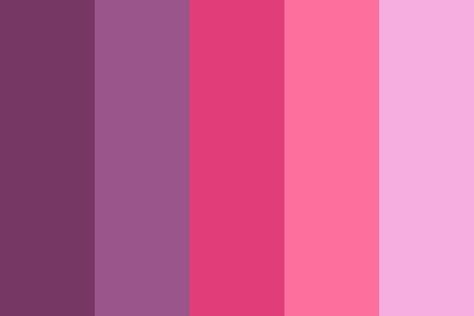 Hydrangea Color Palette, Procreate Palettes, Flat Color Palette, Purple Hydrangea, Email Examples, Hydrangea Colors, Purple Color Palettes, Color Palette Challenge, Color Pallete