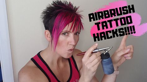 Airbrush temporary tattoo Hacks that will save you time and money.
Im sharing all of my 10 years knowledge of Airbrush Tattooing with YOU! How Sweet!! Tattoo Hacks, Temporary Tatoo, Brush Tattoo, Airbrush Painting, Airbrush Tattoo, Cricut Stencils, Glitter Overlays, How To Make Stencils, Brush Painting