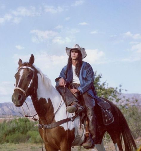 Cowboy Vibes Aesthetic, 1800s Cowboy, Native Cowboy, Native American Cowboy, Female Cowboy, Cowboy And Horse, Booboo Stewart, Cowboy Aesthetic, Black Cowgirl