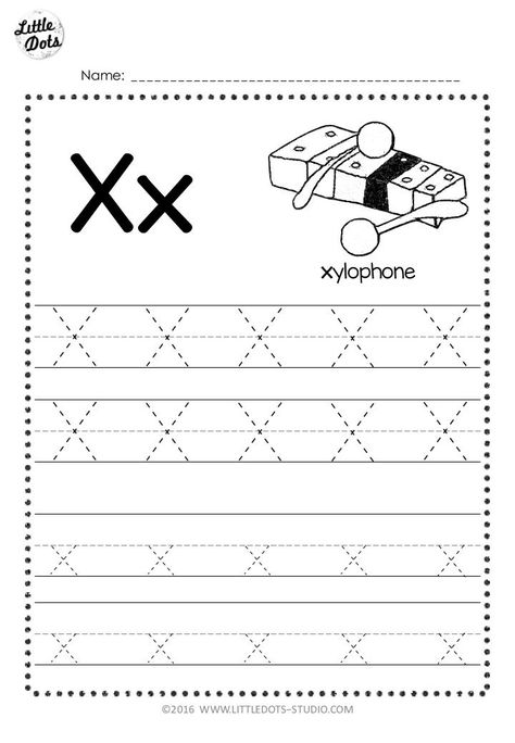 Free Letter X Tracing Worksheets Letter X Preschool Worksheets, Letter X Worksheets For Preschoolers, Letter X Crafts For Preschoolers, Letter X Activities For Preschool, A Tracing Worksheets, Letter X Activities, Worksheets For Prek, Letter X Crafts, Tracing Letters Preschool