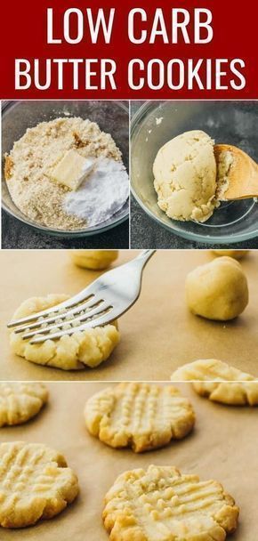 Low carb butter cookies with almond flour.. Keto friendly dessert. #keto #cookies #lowcarb #healthy #dessert Cookies Made With Almond Flour, Keto Butter Cookies, Galletas Keto, Almond Flour Cookies, Desserts Keto, Postre Keto, Keto Christmas, Keto Friendly Desserts, Sugar Free Low Carb