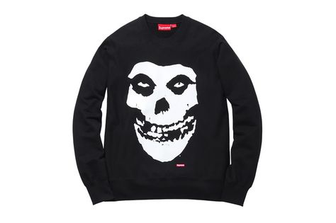 Image of The Misfits x Supreme 2013 Spring/Summer Collection The Misfits, Sweat Top, Young T, Sweatshirt Shirt, Summer Collection, Clothing And Shoes, Top Shirt, Topshop, Graphic Sweatshirt