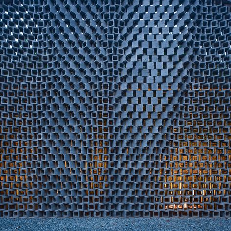 AU Office and Exhibition Space / Archi Union Architects Inc Warehouse Renovation, Facade Pattern, Building Skin, Henning Larsen, Parametric Architecture, Mood Images, Renzo Piano, Brick Architecture, Parametric Design