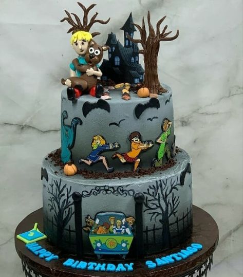 Scooby Birthday, Scooby Doo Birthday Cake, Scooby Doo Birthday, Graveyard Cake, Scooby Doo Cake, Scooby Doo Birthday Party, Scooby Doo Halloween, Scooby Doo Mystery Incorporated, 47th Birthday