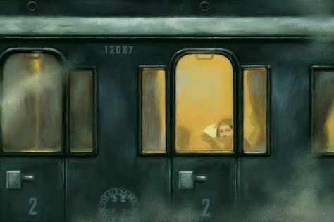 Train Window, Shop Facade, Window Drawing, Art Deco Illustration, Arab Culture, Some Beautiful Pictures, Cartoon Eyes, Orient Express, Communication Art