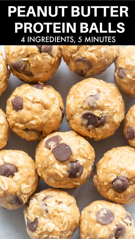 5 Minute Recipe, Vegan Energy Balls, Peanut Butter Protein Balls, Protein Balls Recipes, Healthy Protein Snacks, Protein Bites, Protein Balls, Peanut Butter Protein, Protein Ball