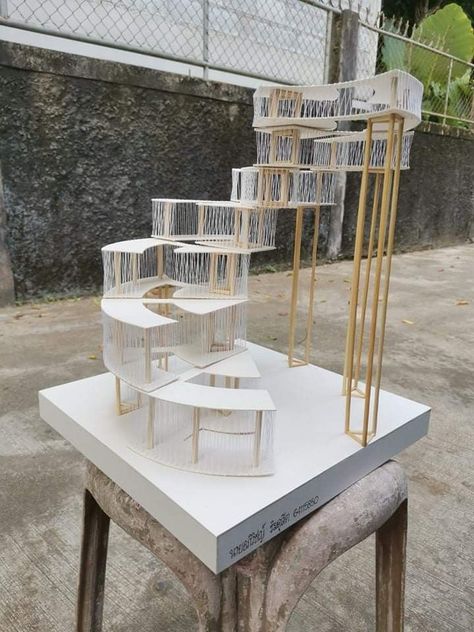 Maquette Architecture, Conceptual Model Architecture, Concept Models Architecture, Architecture Drawing Plan, Paper Architecture, Architecture Portfolio Design, Architectural Sculpture, Architecture Sketchbook, Arch Model