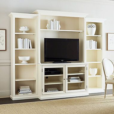 Tuscan 4-Piece Media Set Tuscan Furniture, Low Bookcase, Home Entertainment Centers, Tuscan House, Media Furniture, Console Cabinet, Tv Wall Unit, Stylish Storage Solutions, Media Console