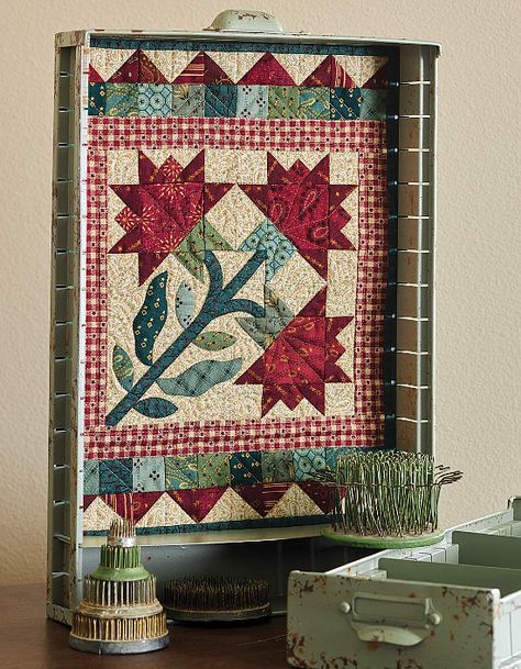 Make One or More of These Special Small Quilts - Quilting Digest Prairie Lily, Simple Whatnots, Kim Diehl Quilts, Quilt Book, Kim Diehl, Quilt In A Day, Single Quilt, Table Quilts, Quilt Fabric Collections