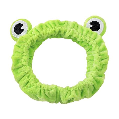 Frog Headband, Headband Makeup, Makeup Headband, Frog Eye, Face Cleaning, Face Washing, Spa Headband, Frog Design, Funny Frogs