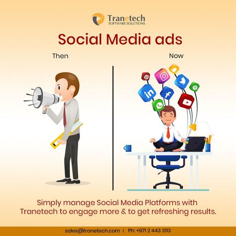 Social Media management, Its always our excellence. Discover the joy of meeting the potential of your business by ensuring a strong online presence via our social media ads from Tranetech Software Solutions. We let your business fly high with our experienced & professional approach towards social media ads. Body Logo Design, Digital Ads, Ms Dhoni Wallpapers, Social Media Ads, Social Media Digital Marketing, Managed It Services, Digital Marketing Social Media, Learning Graphic Design, Best Digital Marketing Company