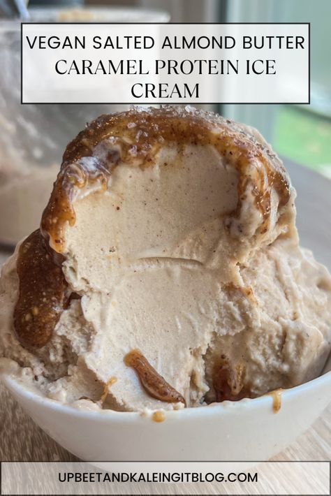 Vegan Ice Cream Recipes Healthy, Raw Vegan Ice Cream, Tofu Ice Cream, Almond Butter Snacks, Raw Meals, Non Dairy Ice Cream, Lemon Raspberry Muffins, Protein Ice Cream Recipe, Protein Ice Cream Recipes