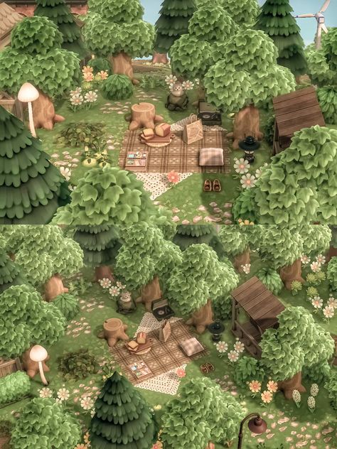 Cottagecore Ideas, Cottagecore Animal Crossing, Acnh Cottagecore, Ac New Leaf, Animal Crossing Funny, Forest Core, Animal Crossing Guide, Animal Crossing Wild World, Island Theme