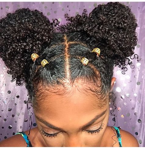 Space Buns Coily Hair, Thick Natural Hair, Best Natural Hair Products, Protective Hairstyles For Natural Hair, Pinterest Hair, Pelo Afro, Naturally Curly, Short Natural Hair Styles, Black Natural Hairstyles