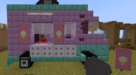 Ice Cream Truck, Minecraft, Ice Cream, Cream