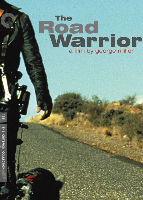 Fake Criterions “Year One” Honorable Mention.    The Road Warrior [1981], by Andrew Pilsch. Living Mood Board, Post Apocalyptic Movies, The Road Warriors, Criterion Collection, The Criterion Collection, Posters Movie, Science Fiction Movies, Road Warrior, Fiction Movies