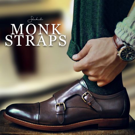 Double Monk Strap - Premium leather shoes for men. Leather Monk Strap Shoes With Buckle Closure, Leather Monk Strap Shoes With Buckle, Luxury Brown Monk Strap Shoes, Brown Luxury Monk Strap Shoes, Semi-formal Leather Monk Strap Shoes With Buckle, Leather Shoes For Men, Double Monk Strap, Monk Strap Shoes, Mens Dress