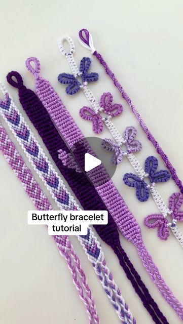 Downloadable Bracelet Book Patterns: Get Yours Now See Bead Bracelets, Butterfly Thread Bracelet, Butterfly Bracelet Tutorial, My Little Pony Bracelets, Bracelet Making Ideas Thread, Bracelet Making Tutorial Thread, Butterfly Friendship Bracelet Pattern, Bracelet Ideas Thread, Bracelet Book Patterns Easy