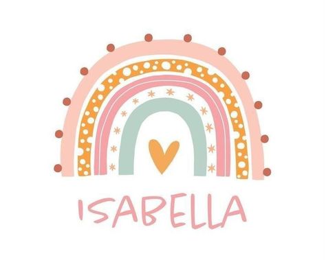 Baby Prints Ideas, Toddler Decor, Superhero Wall Art, Rainbow Wall Art, Modern Art Printables, Rainbow Nursery, Rainbow Theme, Name Print, Happy Design