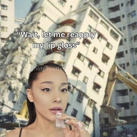 Wait, let me reapply my lip gloss real quick 💅💋 DONT REPOST WITHOUT CREDIT . . . . Hashtags: #LipGlossOnPoint #GirlyVibes #GlossyGoals #MakeupMoment #BeautyRoutine Lipgloss Memes Funny, Lip Gloss Quotes, Pretty Teeth, Ariana Grande Images, Makeup Memes, Real Quick, Blogger Girl, Girl Blog, Whisper Quotes