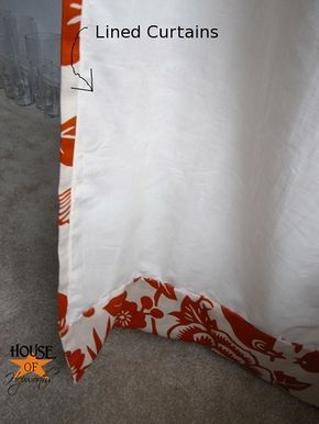 How to make professionally lined curtain panels. I need a sewing machine. Oh and I need to learn how to use it. Tips Menjahit, No Sew Curtains, Costura Diy, Beginner Sewing Projects Easy, Lined Curtains, Leftover Fabric, Diy Curtains, Sewing Projects For Beginners, Sewing Skills