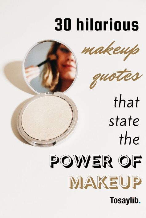 Makeup is not a fashion craze; it’s a statement, a very vital feature a lot of ladies cannot go without.    #makeupstatement #makeupquotes #powerofmakeup Funny Wuotes, Makeup Quotes Funny, Laugh Lines, Makeup Humor, Power Of Makeup, Lines Quotes, Makeup Quotes, Red Lipstick, Waist Trainer