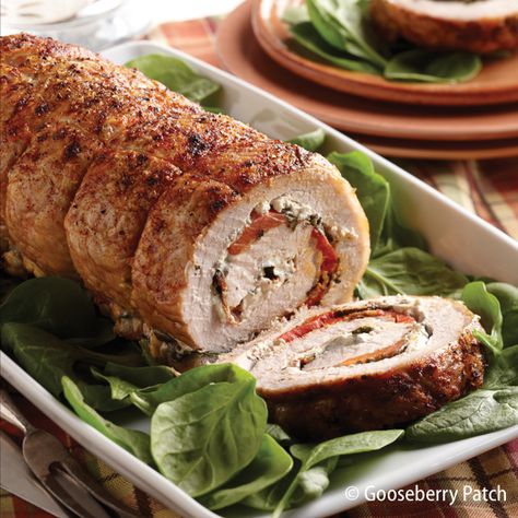 Gooseberry Patch Recipes: Tuscan Pork Loin from Healthy, Happy, Homemade Meals Heart Healthy Dinner Recipes, Heart Healthy Dinner, Gooseberry Patch Recipes, Pork Loin Roast Recipes, Crockpot Chicken Healthy, Main Salad, Healthy Dinner Recipes For Two, Favorite Christmas Recipes, Gooseberry Patch