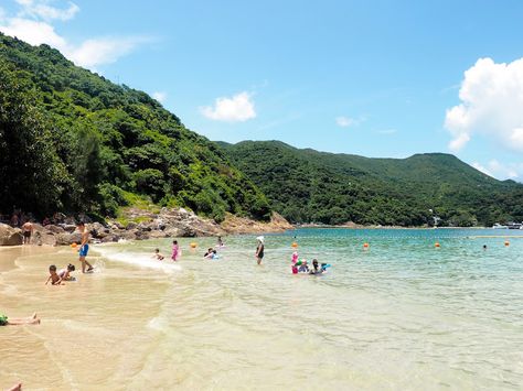 Clearwater Bay Second Beach, New Territories, Hong Kong New Territories Hong Kong, Hong Kong Beaches, Sai Kung, Nice Beach, Personal Investigation, Hong Kong Island, Gcse Art, Sense Of Place, Clear Water