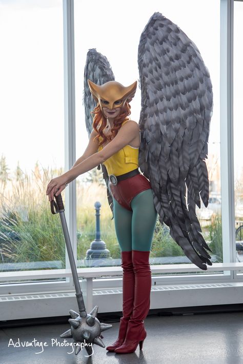 Hawk Girl Costume, Hawkgirl Justice League, Dc Costumes, Cosplay For Women, Dc Comics Cosplay, Superhero Cosplay, Dc Cosplay, Cat Woman Costume, Cosplay Diy