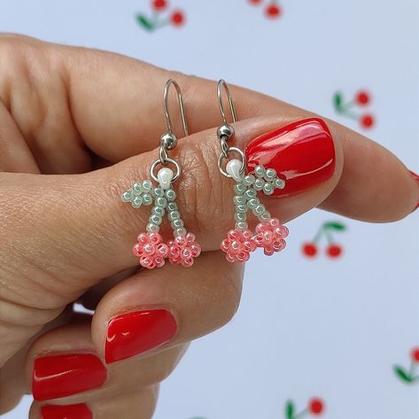 Crochet earrings pattern