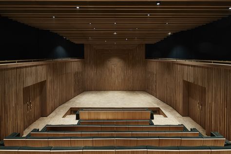 Gallery of How the Auditorium at Marrakech’s Yves St Laurent Museum is Designed for Maximum Flexibility - 1 Yves Saint Laurent Marrakech, Saint Laurent Marrakech, Ysl Museum, Studio Ko, Brick Facade, New Museum, Saint Laurent Paris, Brickwork, Architecture Firm