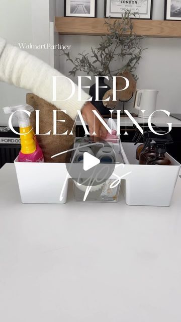 Sarah Lindner on Instagram: "🚨 Only $14 for the cleaning caddy from @walmart #WalmartPartner If you’re wondering where that stubborn stink in your kitchen is coming from, it’s time to properly DEEP clean your trash cans and empty that fridge! ⏰  🔗 Comment the words “Deep Clean” for a dm with all of the links, or check my stories!    Link: https://liketk.it/4IJAn  #walmarthome #walmart #walmartfinds #homedecor #home #homefinds #homeinspo #cleaning #clean #kitchen" Cleaning Caddy Ideas, Kitchen Caddy, Cleaning Caddy, Your Trash, Walmart Home, Cleaning Kitchen, Walmart Finds, Deep Clean, Kitchen Tips