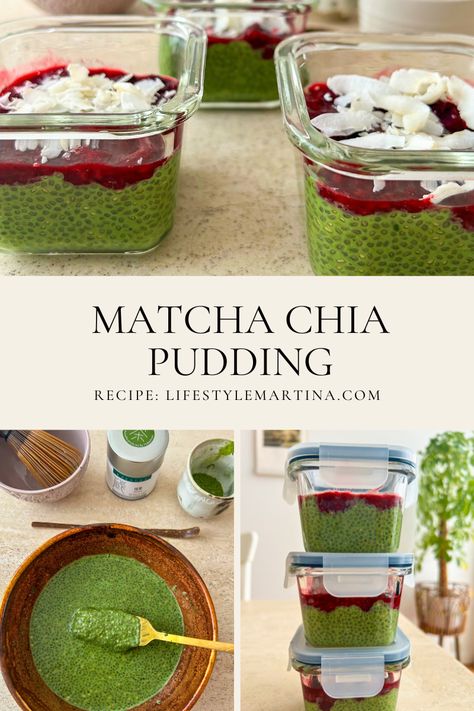 If you’re looking for a quick, nutrient-packed breakfast that’s as vibrant as it is delicious, then Matcha Chia Seed Pudding might be your next favourite recipe! This creamy, plant-based pudding is perfect for busy mornings, mid-day snacks, or as a guilt-free dessert. With matcha’s earthy taste paired with the rich, creamy texture of chia pudding, this recipe is a treat for both your taste buds and your health. Plus, it’s endlessly customisable with toppings and flavours to suit your preference. Quick Chia Pudding, Strawberry Matcha Chia Pudding, Matcha Chia Seed Pudding, Matcha Dessert Recipes, Matcha Chia Pudding, Matcha Mochi, Chia Pudding Recipe, Packed Breakfast, Chia Seed Recipes Pudding