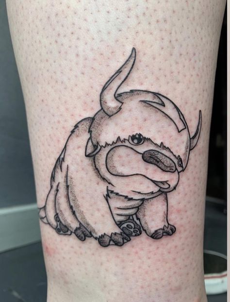 Full Moon Tattoos, Appa Tattoo, Avatar Tattoo, Full Moon Tattoo, Moon Tattoos, Full Back Tattoos, Anime Tattoo, Full Body Tattoo, Bad Tattoos