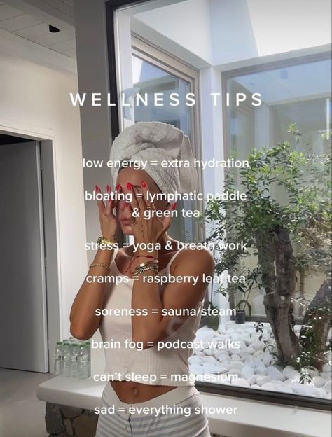 Wellness Tips, A Woman