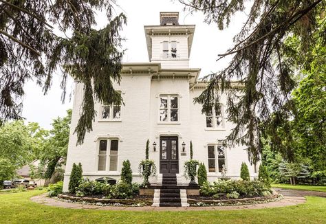 Inside The Iron Victorian: A 19th Century Mansion in Howell | Design + Decor | seenthemagazine.com Folk Victorian Interior, Victorian Farmhouse Interior, 19th Century Mansion, Farmhouse Lifestyle, Howell Michigan, Folk Victorian, Metal Tub, Victorian Interior, Victorian Kitchen