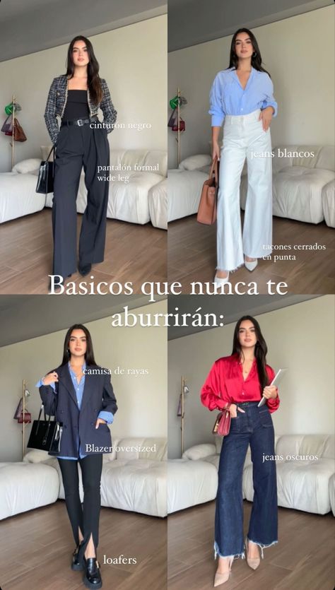 Psychologist Outfit, Bussines Casual Woman, Semi Formal Mujer, Lawyer Style, Outfit Trabajo, Doctor Outfit, Outfits Con Jeans, Looks Jeans, Business Outfits Women