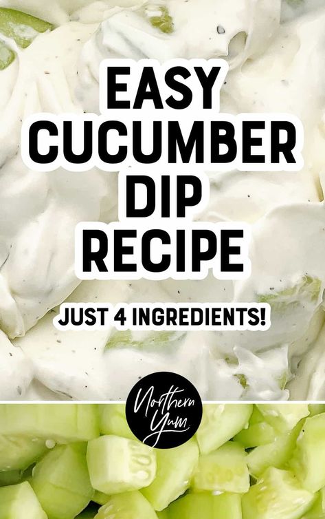 Cucumber Dip Recipe, Fast Appetizers Easy, Cucumber Chips, Ranch Seasoning Recipes, Cucumber Dip, Sour Cream Dip, Cream Dip, Creamy Cucumbers, Ranch Recipe