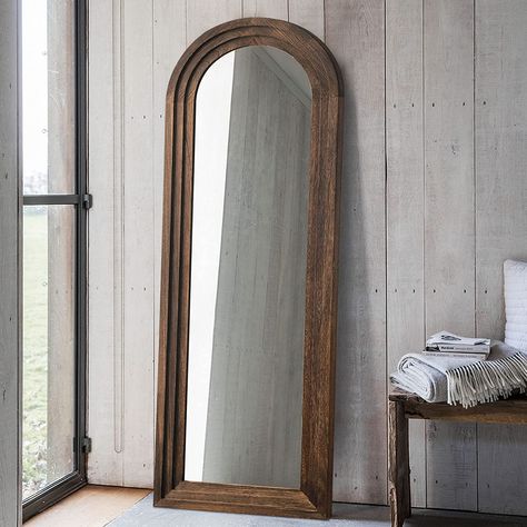 Rustic Full Length Mirror Arched 65"x22" Farmhouse Floor Mirror Wood Wall Mirror Full Length Distressed Large Mirror for Bedroom/Bathroom/Living Room/Farmhouse, Arch Coffee Rustic Full Length Mirror, Arched Floor Mirror, Full Length Wall Mirror, Rustic Wall Mirrors, Arched Mirror, Mirror Design Wall, Large Wall Mirror, Wood Framed Mirror, Wooden Mirror