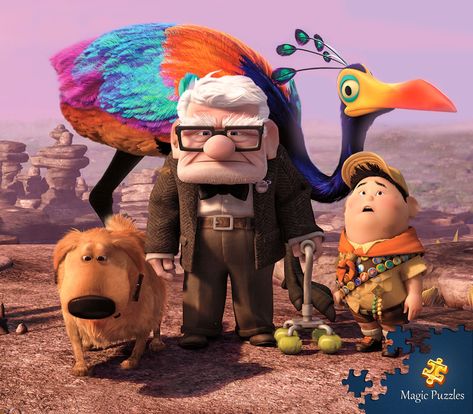 Carl Fredricksen, Up Pixar, Disney Sign, Disney Pixar Up, Disney Up, Disney Concept Art, 8x10 Photo, Disney Pictures, Cute Cartoon Wallpapers