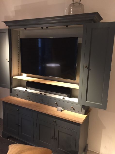 Tv Hutch, Tv Enclosure, Hide Tv, Tv Cupboard, Beige Room, Hidden Tv, Tv Wand, Outdoor Tv, Coach House