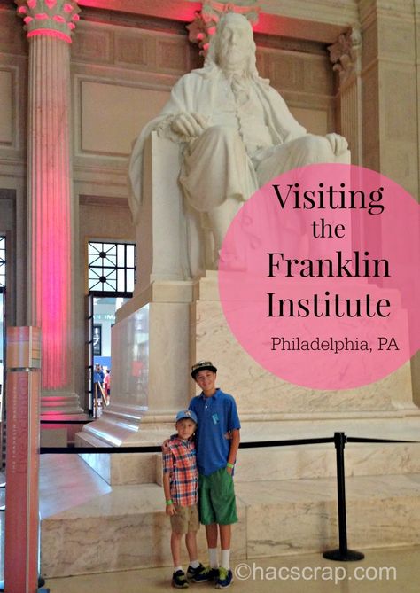 Get Your Science On at The Franklin Institute - Franklin Hall at the Franklin Institute Philadelphia, PA #familytravel #Philly Philadelphia Trip, Franklin Institute, Harvey Keitel, Visit Philly, New England Trip, England Trip, Adventure Film, Together Lets, Us Road Trip