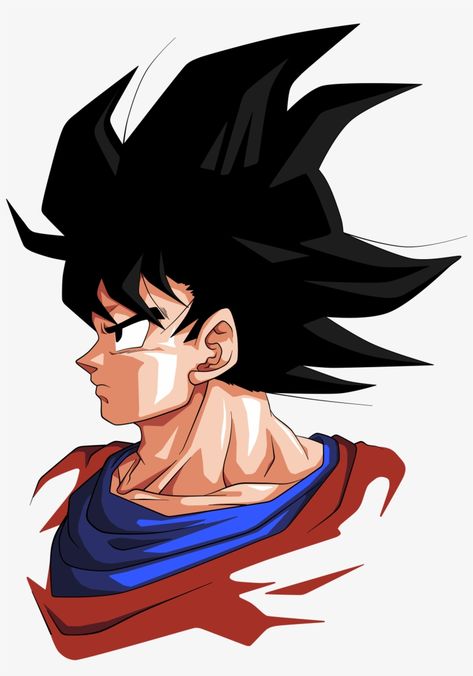 Dragon Ball Face, Goku Tattoo, Goku Face, Side View Of Face, Ball Pictures, Goku Drawing, Goku Wallpaper, Plane Design, Dbz Art