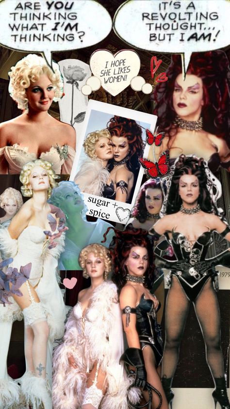 #collage #sapphic #lgbt #batman #batmanforever #moodboard #sugarandspice Sugar And Spice Batman Forever, Sugar And Spice Batman, Uma Thurman Poison Ivy, Fantasy Fest, Uma Thurman, Super Hero Costumes, Rupaul, Film Movie, Sugar And Spice