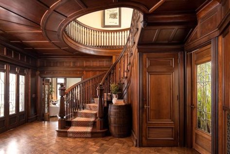 Granny Suite, Foyer Staircase, Windsor Ontario, Mansions For Sale, Mansion Interior, Real Estate Photography, Staircase Design, Home Loans, House Inspo