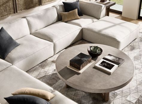 Loving this new collection by @kellyhoppen for Restoration Hardware. #RH #RestorationHardware #KHforRH #interiors Restoration Hardware Style, Faux Fur Bean Bag, Fur Bean Bag, Owl Feather, City Decor, Basement Living Rooms, Kelly Hoppen, Room Refresh, Rh Modern