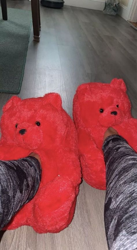 Teddy Slippers, Teddy Bear Slippers, Best Teddy Bear, Scorpio Art, Kids Pyjamas, Bts Wallpaper Desktop, Fluffy Shoes, Crocs Fashion, Custom Shoes Diy