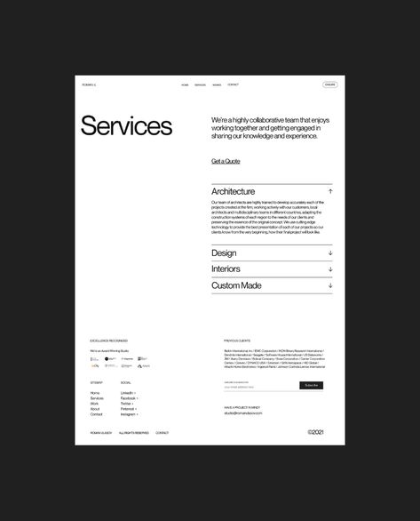 Roman Vlasov - Architecture Studio on Behance Grid Graphic Design, Roman Vlasov, Design De Configuration, Document Design, Design Sites, Business Invoice, Invoice Design, Logo Creator, Brand Architecture